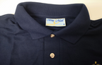Blue Max Penthouse Polo Shirt with Royal Logistic Corps RLC Chest Insignia