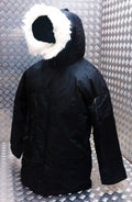 US N3B Military Style ECW Snorkel Parka Black NEW