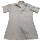 British Stone Shirt Short Sleeve Old Pattern With UK Nations Badge