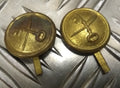 Vintage Collar Dogs / Metal Badge With