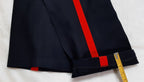 No1 Dress Trousers British Army Blues Pattern RMAS With 1" Red Stripes W34"