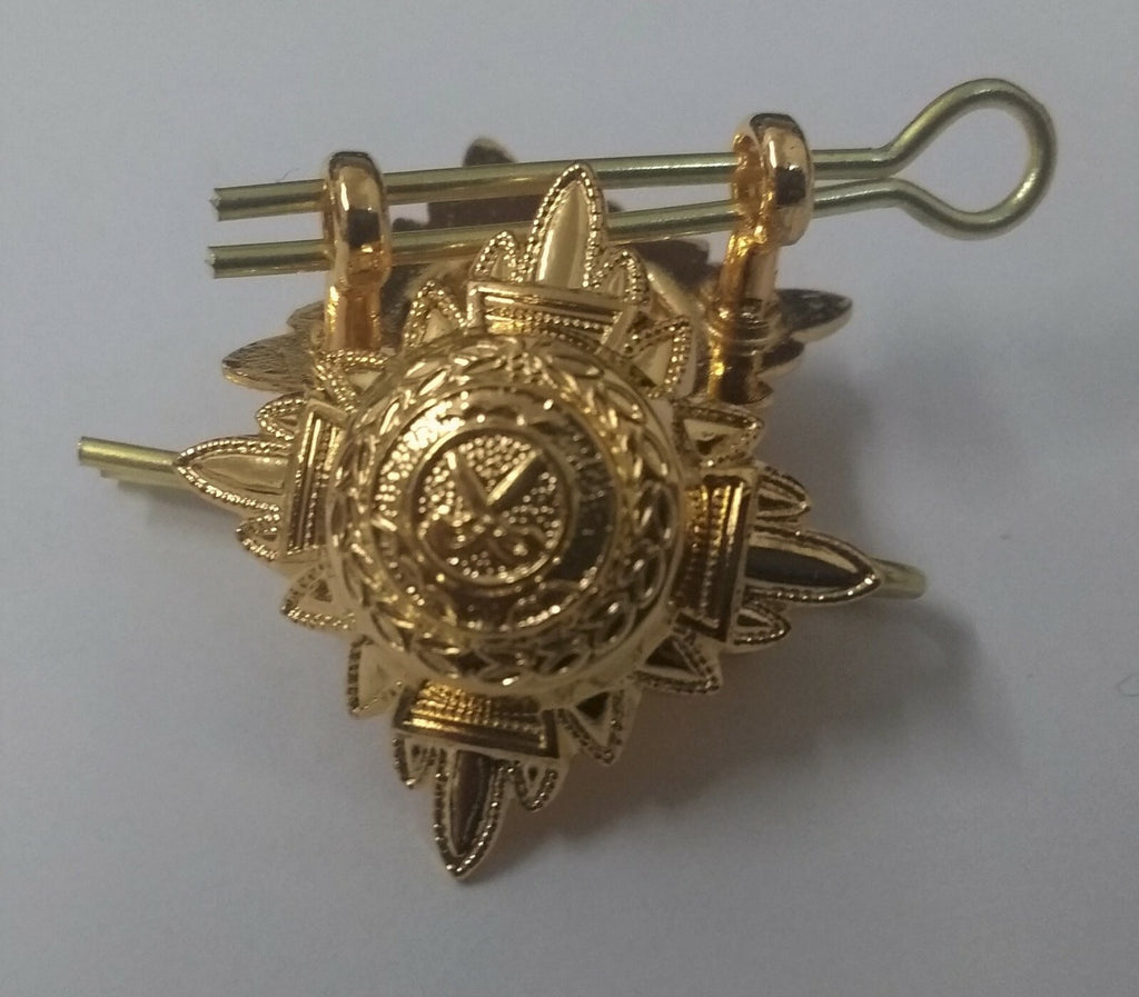 Commonwealth Type Officers 25.5mm Rank Pips Bath Stars NEW