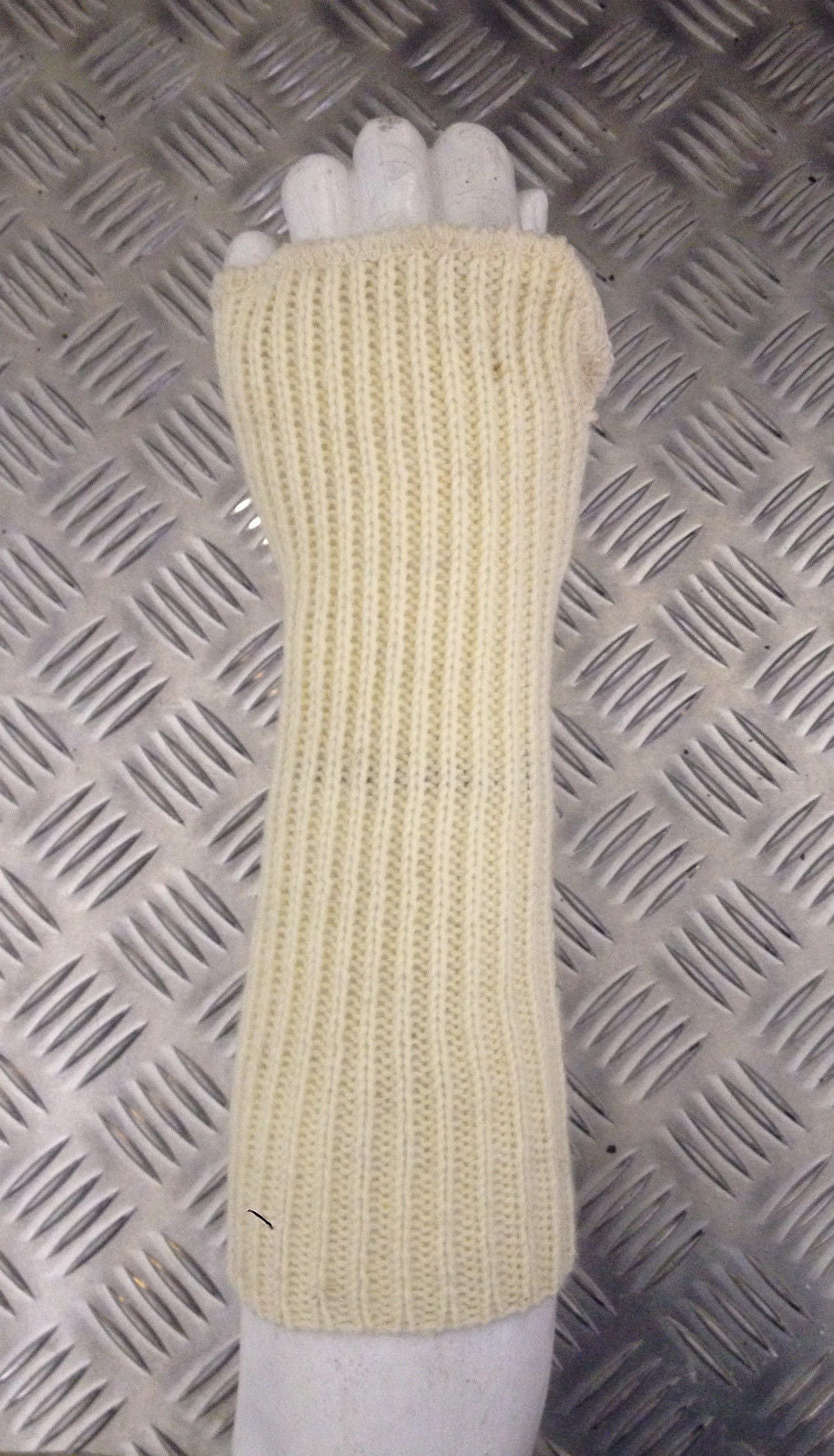 British Army Wool / Woollen Wristlets / Fingerless Gloves - BRAND NEW