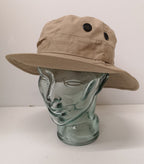Military Style Special Forces Boonie Bush Hat Short Brim Sand / Beige Camo NEW