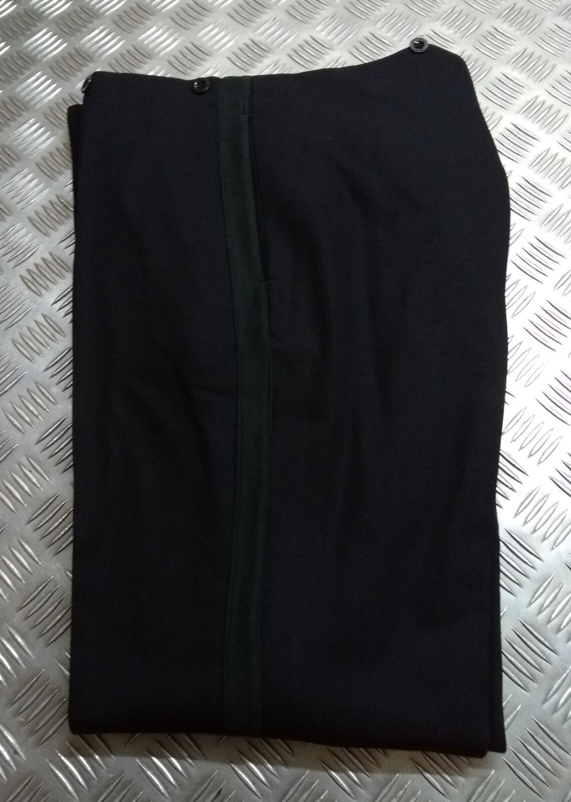 No1 Mess Trousers British Army Dress With Infantry / Rifles Green Stripes W34"