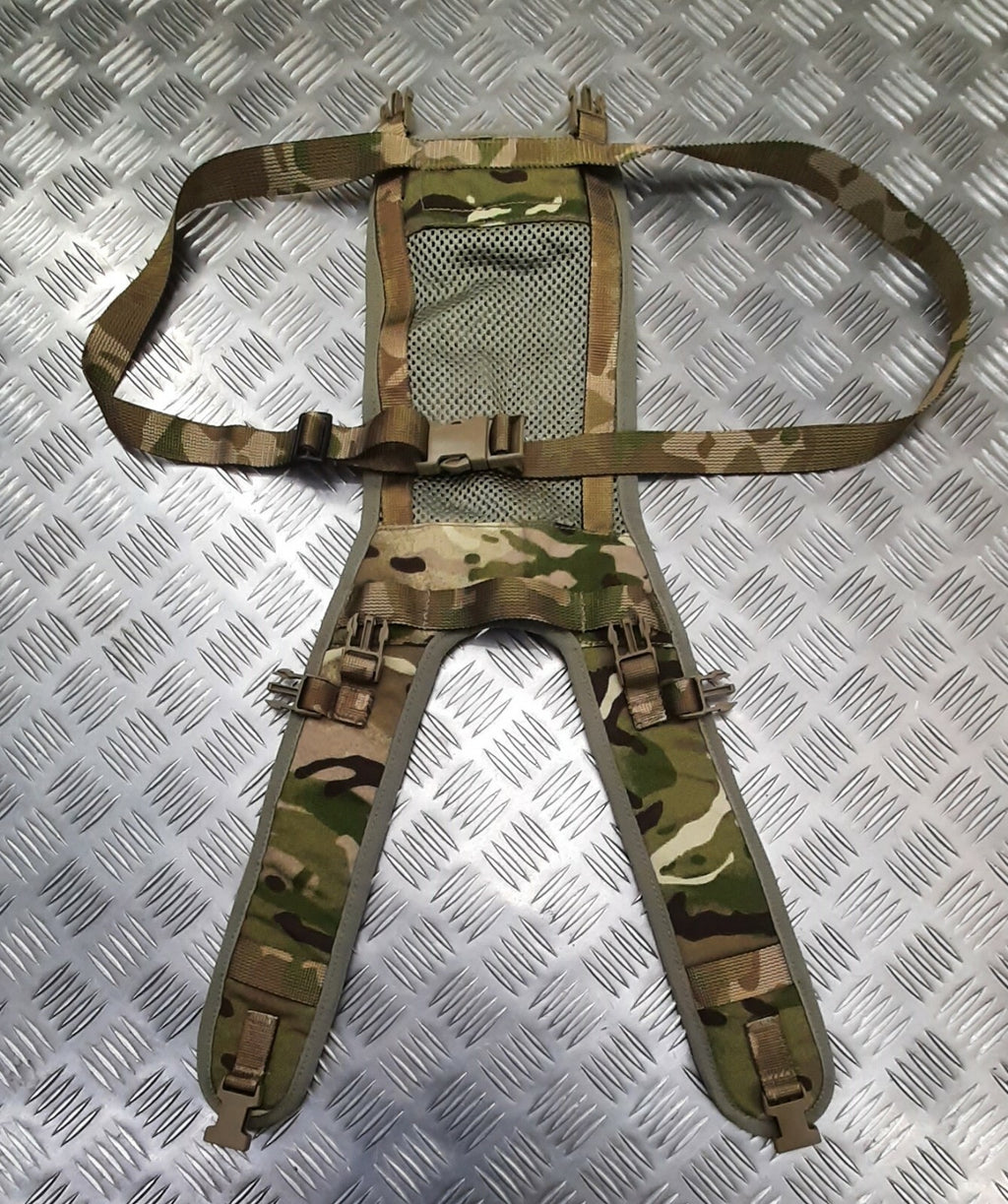 British MTP Rucksack Yoke Pouch Side IRR MultiCam Pattern - NEW