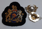 RM OFC Badges No1 W/O Wire Arm Patch & 1 Pair of Collar Dogs British Made R.M