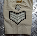 British Army Mercs FAD Shirt No2 Short Sleeves With Q/C Crown and 3 Bar Chevron 37cm