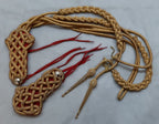 HCav Aiguillette L/G British Army The Life Guards Ceremonial Gold Cord & Boards