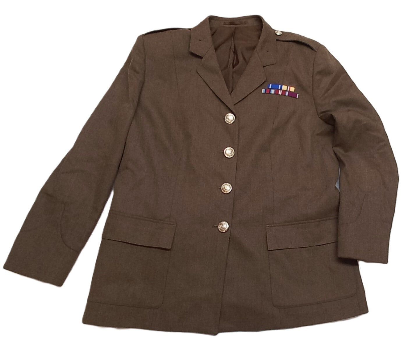 British Army FAD Jacket Woman's No2 Dress RLC Buttons Big Size