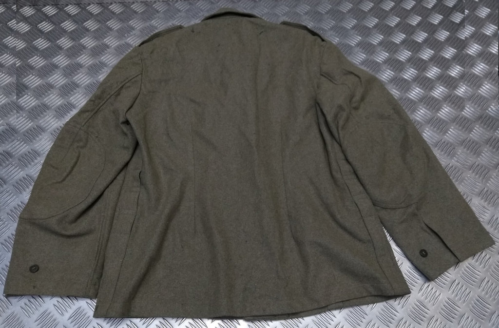 Vintage Field Jacket German Army 1960s Pattern Wool Serge Bundeswehr 104cm