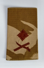 Desert Camouflage Major General Rank Slide Genuine British Army