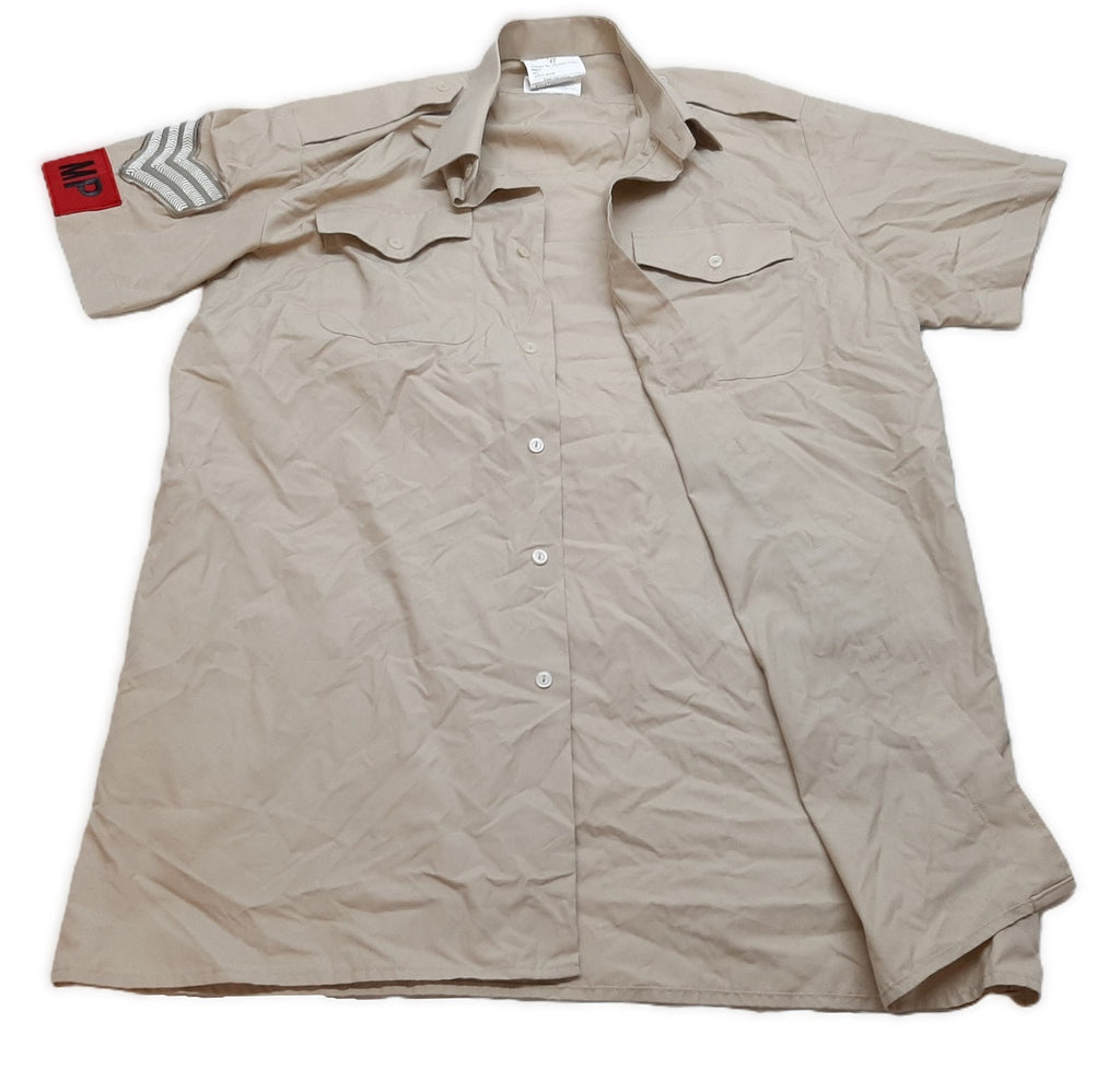 Shirt Army Style FAD Fawn Short Sleeve Size 41cm