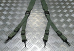 Green Web Yoke / Suspender / Brace 6 Point Strap Genuine Issue- NEW