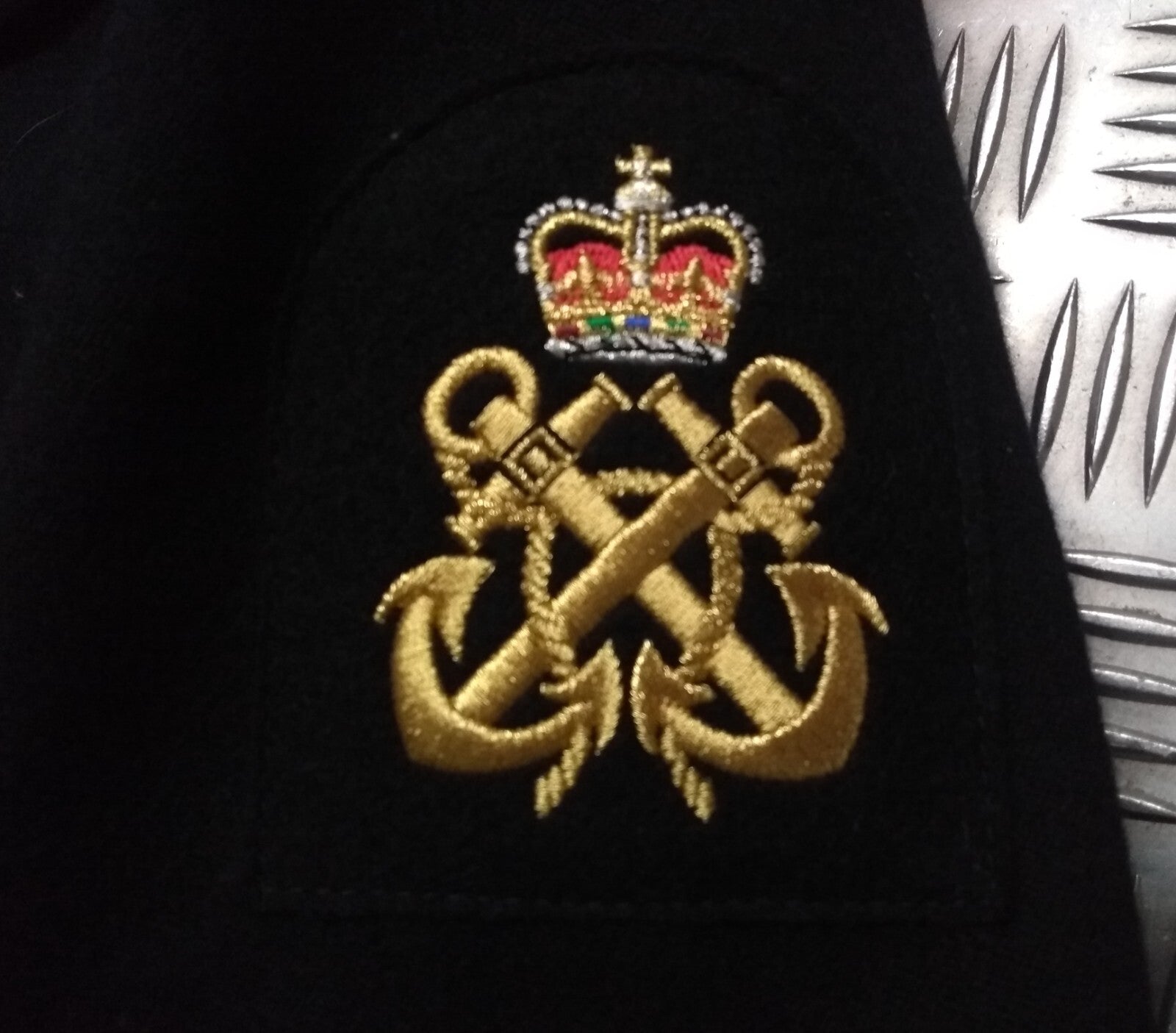 Royal Navy No1B RN Jacket Petty PO Class 1 Dress Blazer No Buttons Number 1B Size 104cm