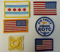 US USA Assorted Patches Selection of x40 Badges