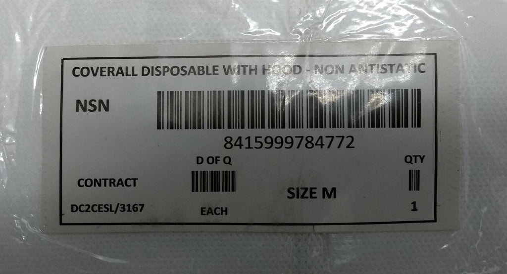Iturri Hooded Coveralls Protective Clothing Cat III Non Antistatic Med Pack of 2