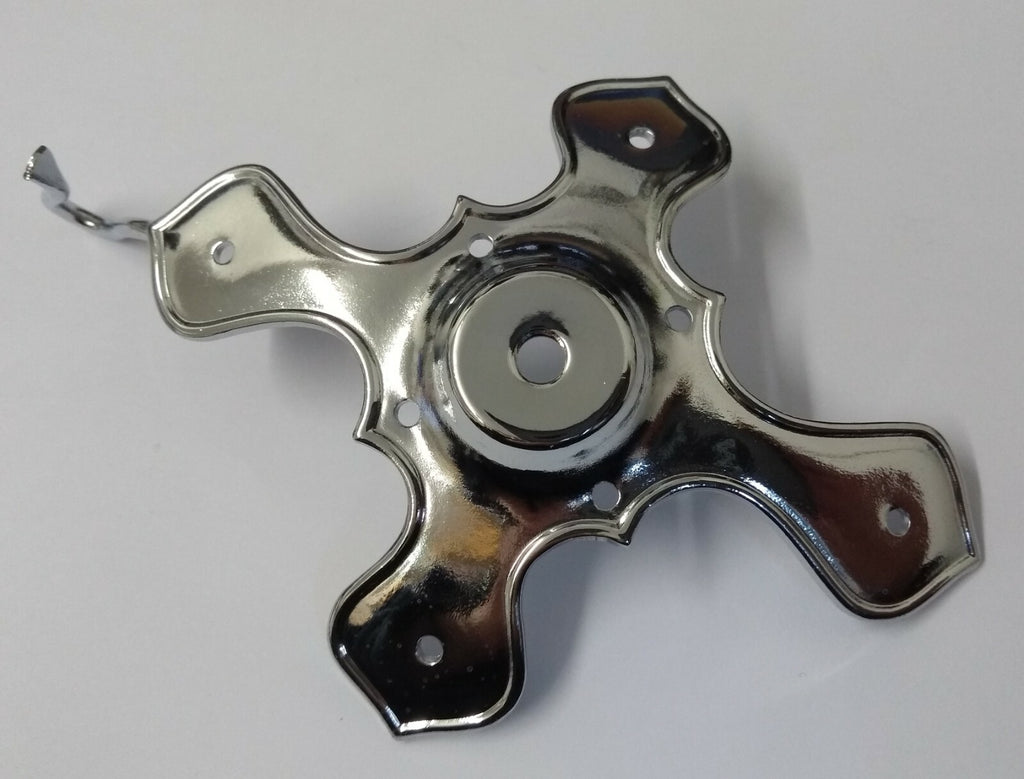Genuine Issue Guards Winged Chrome Plain Headwear Crosspiece NEW