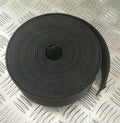 Mil-Spec Belting Ceremonial Black Courlene Belt & Strap Material Assorted Widths