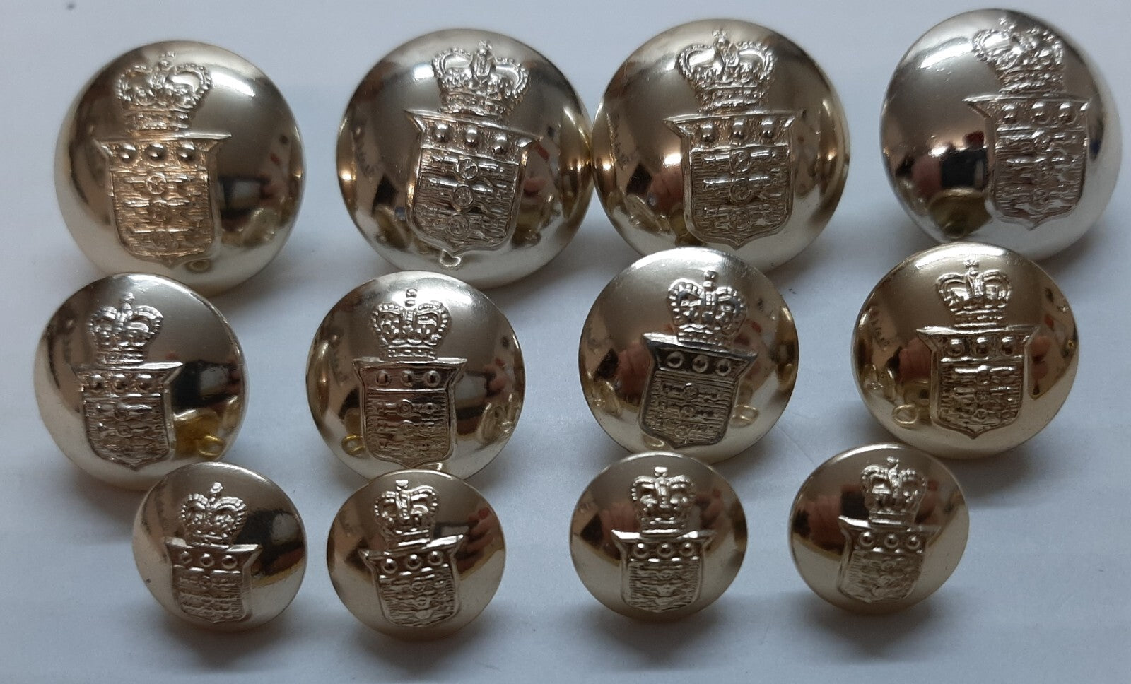 RAOC Insignia Buttons British Royal Army Ordnance Corps Dress Button