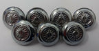 Genuine British Service Dress Chrome Buttons 38L - NEW