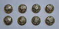 QLR Buttons British Queen's Lancashire Size 30L x 8 NEW