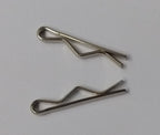 Shank Button Cotter Pins British Made Split Pins For Ring Buttons Set of 24