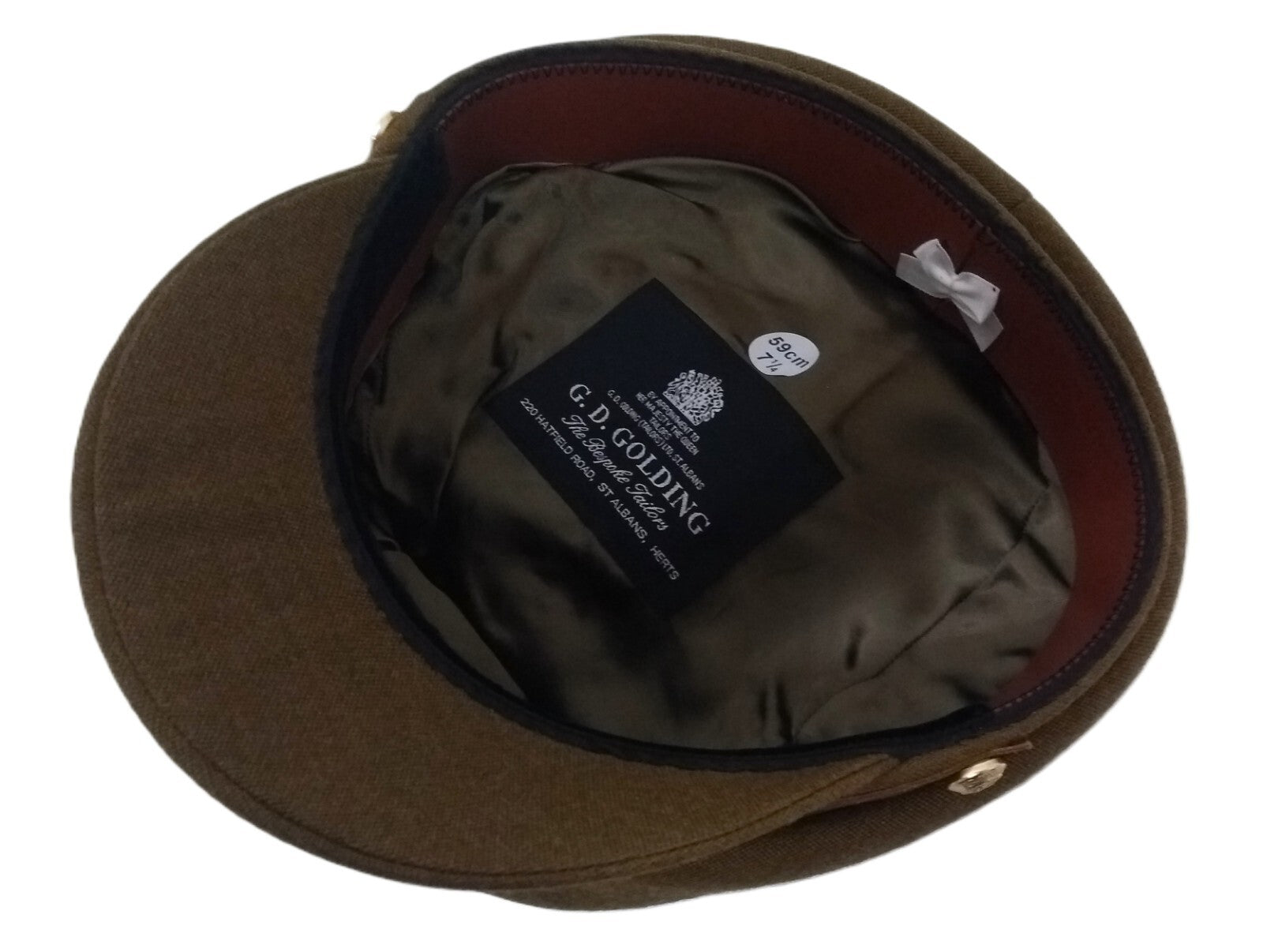 Engineers No2 Hat British Army Female Officer Cap Complete Insignia Golding 59cm