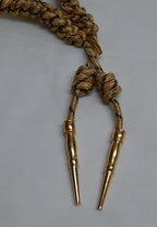 RAF Royal Air Force Aiguillette Gold with Blue Senior OFC and Musicians Shoulder Garnish