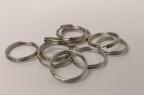 British Issue Chrome 5/8" Shank Split Rings x2 pairs