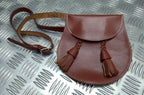 QVS Highland Boys Leather Sporran Purse Queen Victoria School Scotland New