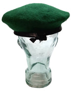 Army Beret Cap Military Style Wool Beret Hat and Colours NEW