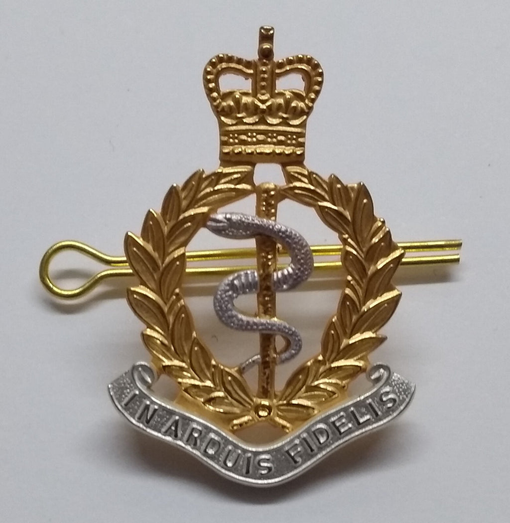 RAMC Hat Badge Army Officers Insignia British Army Medic Dress Uniform NSN NEW