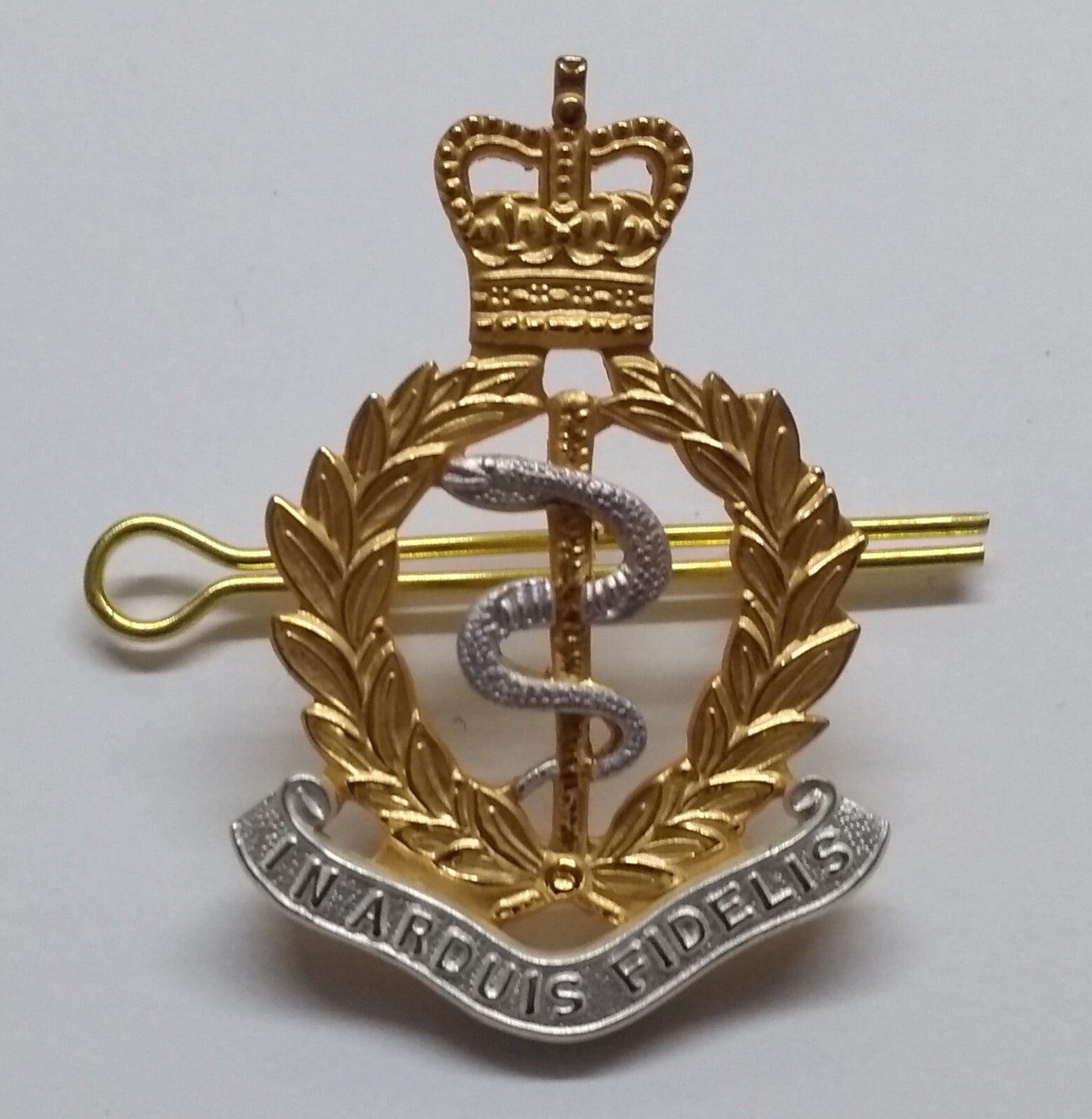 RAMC Hat Badge Army Officers Insignia British Army Medic Dress Uniform NSN NEW