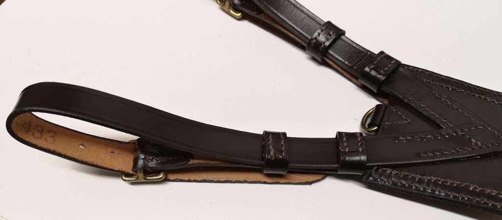 Frog Sam Browne With Brass Fittings British Issue