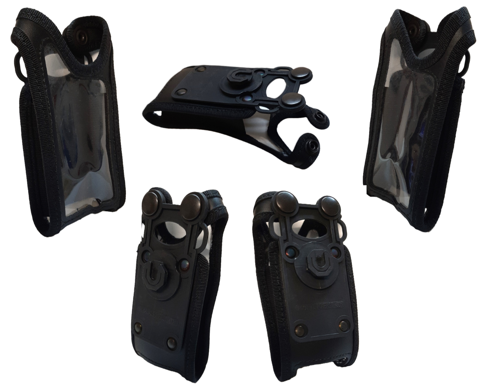 Klickfast Radio Holder Leather Case Communications Device Carrier UK Forces