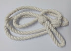 Scouts & Sea Cadet 24" White Cord Double Fixed Knot Whistle Lanyards X2 WL01