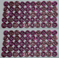 Buttons 100 Vintage 4 Hole for Dress Shirts Pearlesque Purple Tints 11mm NOS