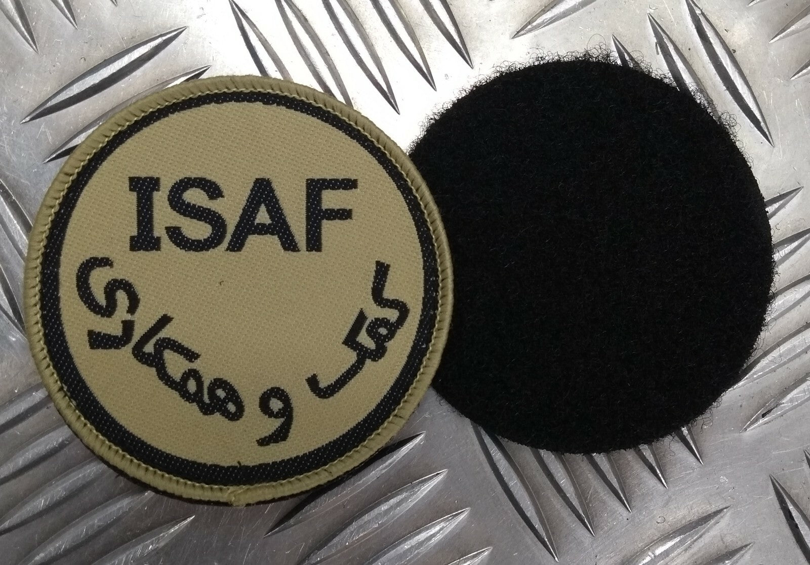 Genuine British ARMY ISAF International Security Assistance Force DS Badge IS8