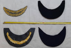 Assorted Hat Garnish British Made Peak Dress Cap Asst Ranks Job Lot