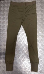 British Army Green Colour Long Johns Thermal Underwear Base Layer Light Olive