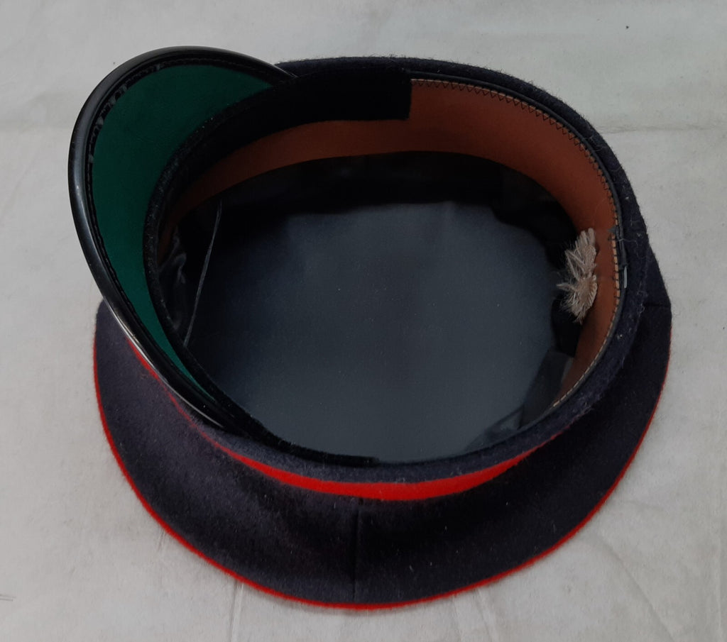 No1 Life Guards Dress Hat British Army Troopers Visor Cap With LG Insignia 54cm