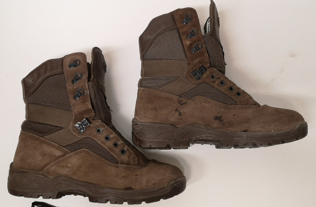 Army Desert Brown Boots YDS Falcon Warm Weather Footwear UK 10W
