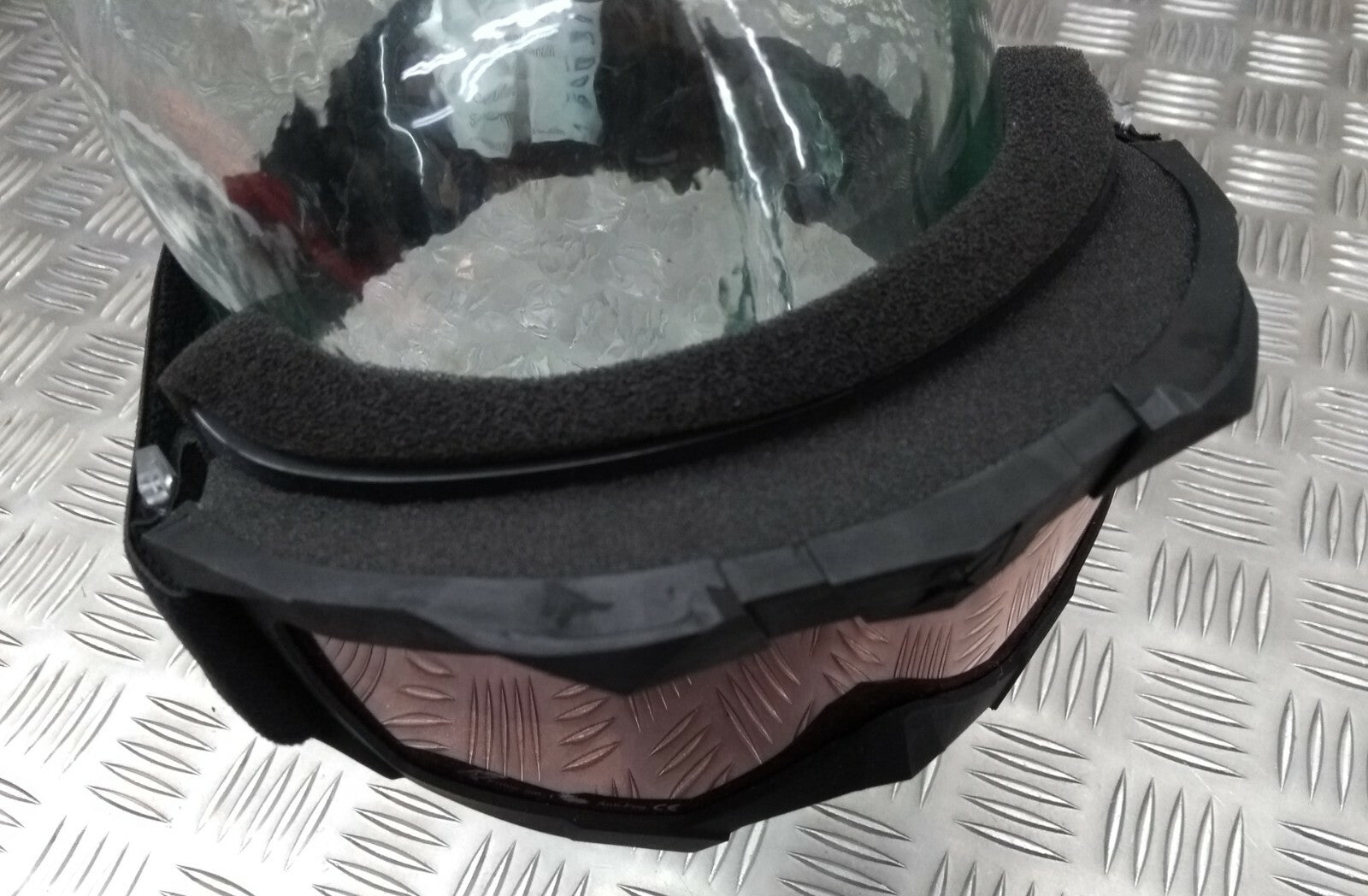 Motorcycle MX Goggles 07 With Orange Lens Genuine British Army Issue NEW
