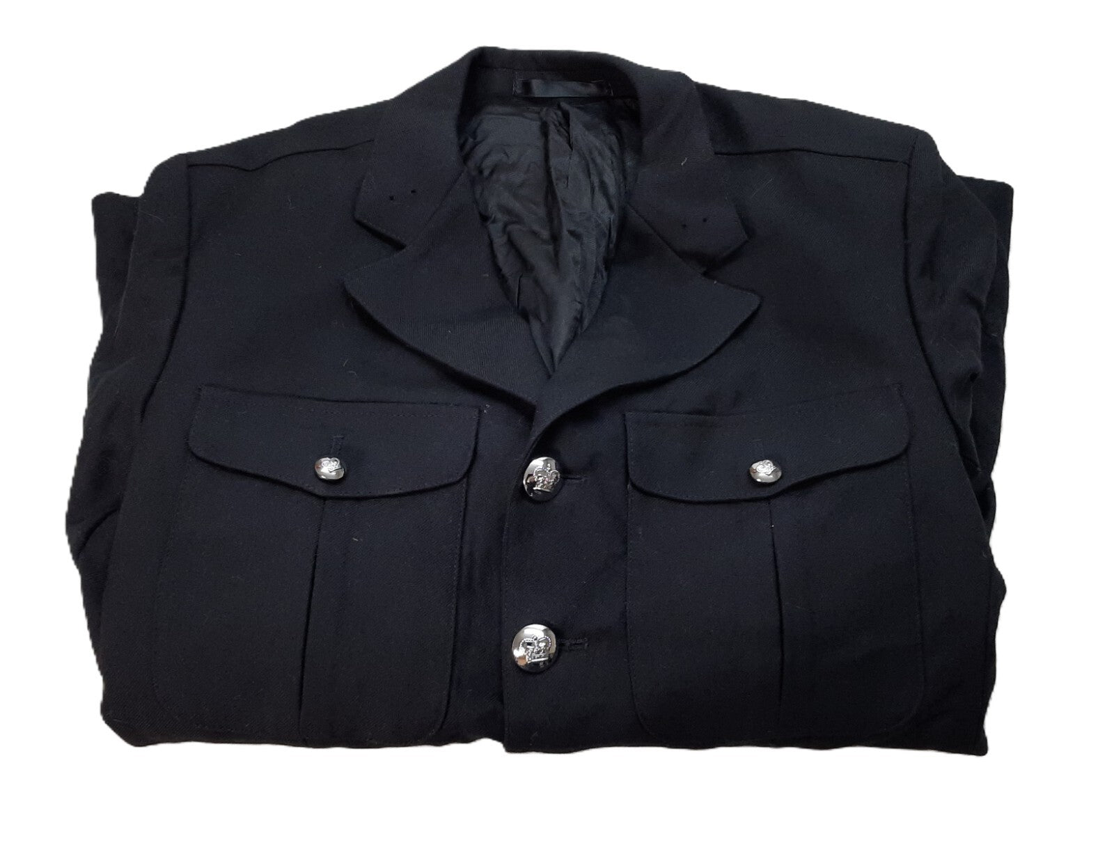 British 4 Pocket Dress Jacket With Royal Crown Buttons Size 104cm