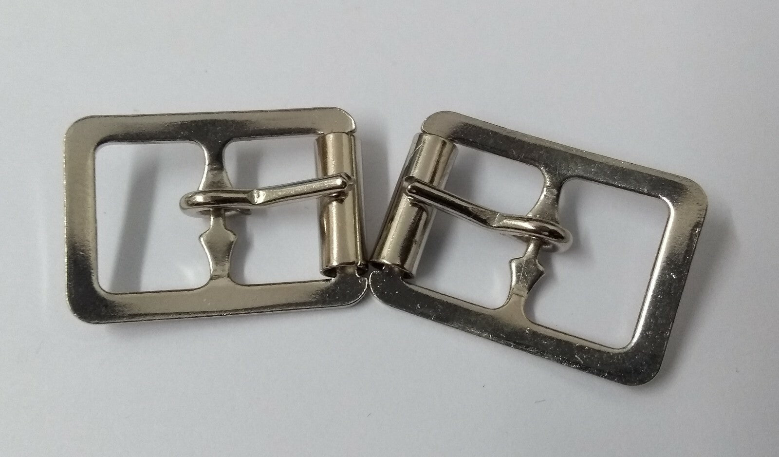 13mm Nickel Plated Small Roll Buckles X2 STD44