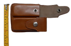 FN Ammo Pouches Leather U.S F9 GP Magazine Clip / Belt Clip Twin Mag Holders X2