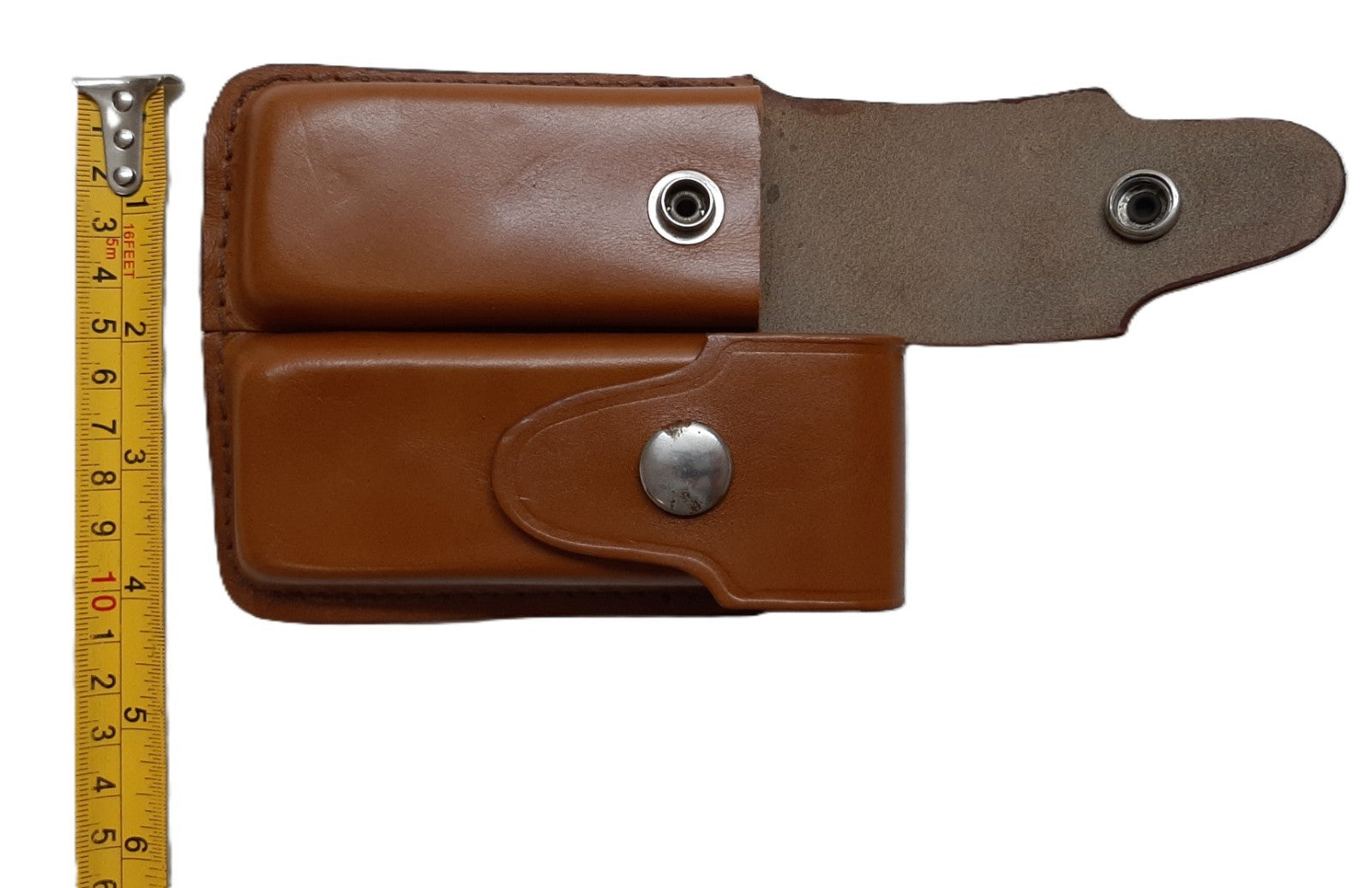FN Ammo Pouches Leather U.S F9 GP Magazine Clip / Belt Clip Twin Mag Holders X2