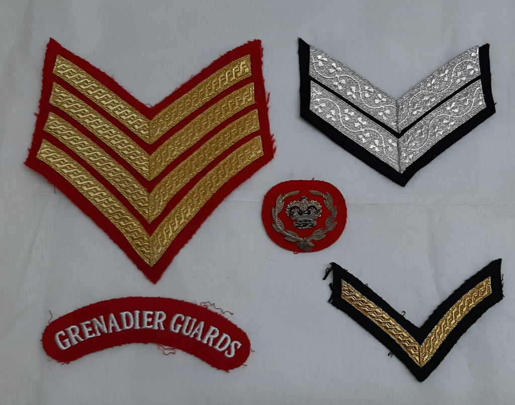 Assorted British Insignia UK and Army Patches / Chevrons Mixed Lot of 5