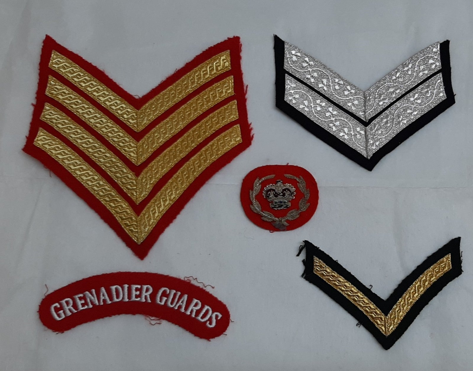 Assorted British Insignia UK and Army Patches / Chevrons Mixed Lot of 5